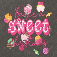 Have A Sweet Christmas Cute Candy Cotton Canvas Backpack