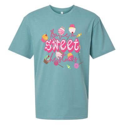 Have A Sweet Christmas Cute Candy Sueded Cloud Jersey T-Shirt