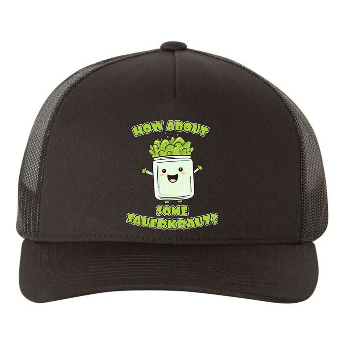 How About Some Sauerkraut Yupoong Adult 5-Panel Trucker Hat