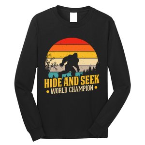 Hide And Seek World Champion Graphic Long Sleeve Shirt