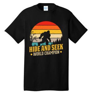 Hide And Seek World Champion Graphic Tall T-Shirt