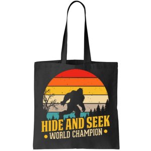 Hide And Seek World Champion Graphic Tote Bag