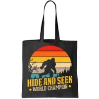 Hide And Seek World Champion Graphic Tote Bag