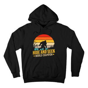 Hide And Seek World Champion Graphic Tall Hoodie