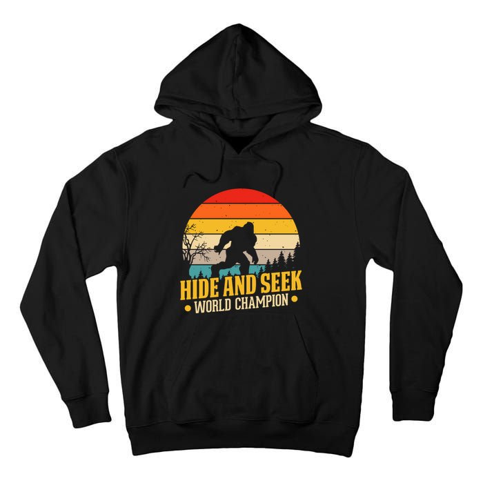 Hide And Seek World Champion Graphic Tall Hoodie