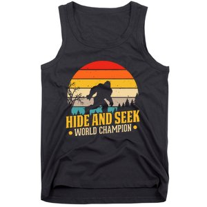 Hide And Seek World Champion Graphic Tank Top