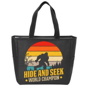 Hide And Seek World Champion Graphic Zip Tote Bag