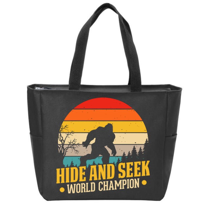 Hide And Seek World Champion Graphic Zip Tote Bag