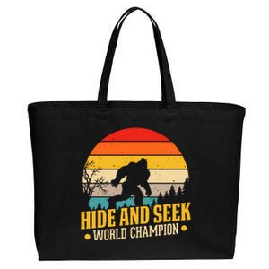 Hide And Seek World Champion Graphic Cotton Canvas Jumbo Tote