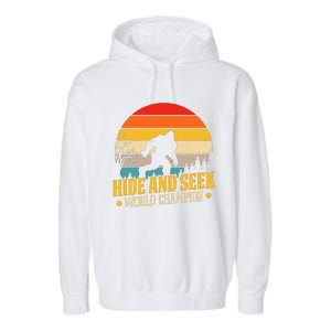 Hide And Seek World Champion Graphic Garment-Dyed Fleece Hoodie