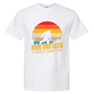 Hide And Seek World Champion Graphic Garment-Dyed Heavyweight T-Shirt