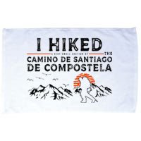 Hiked A Small Section Camino de Santiago de Compostela Microfiber Hand Towel