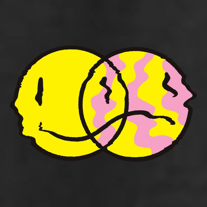 Happy And Sad Emoji Cool Comfort Performance Bucket Hat