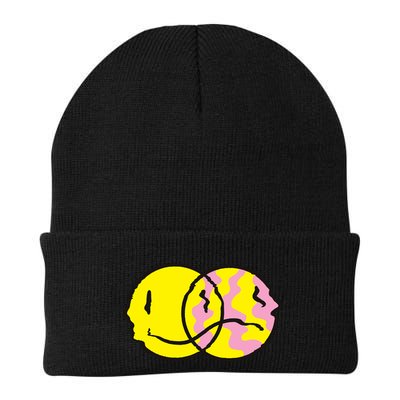Happy And Sad Emoji Beanie