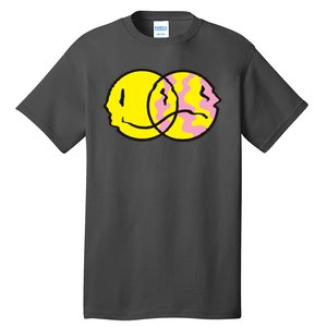 Happy And Sad Emoji Tall T-Shirt