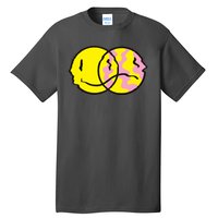 Happy And Sad Emoji Tall T-Shirt