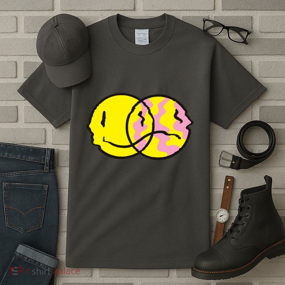 Happy And Sad Emoji Tall T-Shirt
