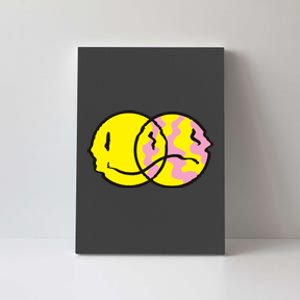 Happy And Sad Emoji Canvas