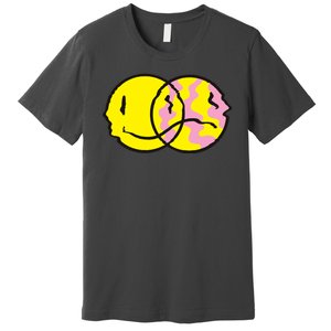 Happy And Sad Emoji Premium T-Shirt