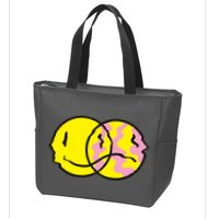 Happy And Sad Emoji Zip Tote Bag