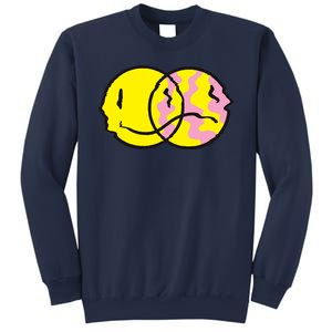 Happy And Sad Emoji Sweatshirt