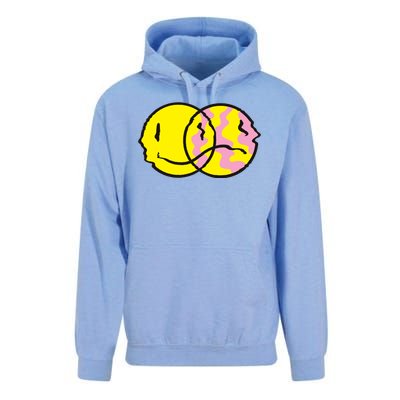 Happy And Sad Emoji Unisex Surf Hoodie