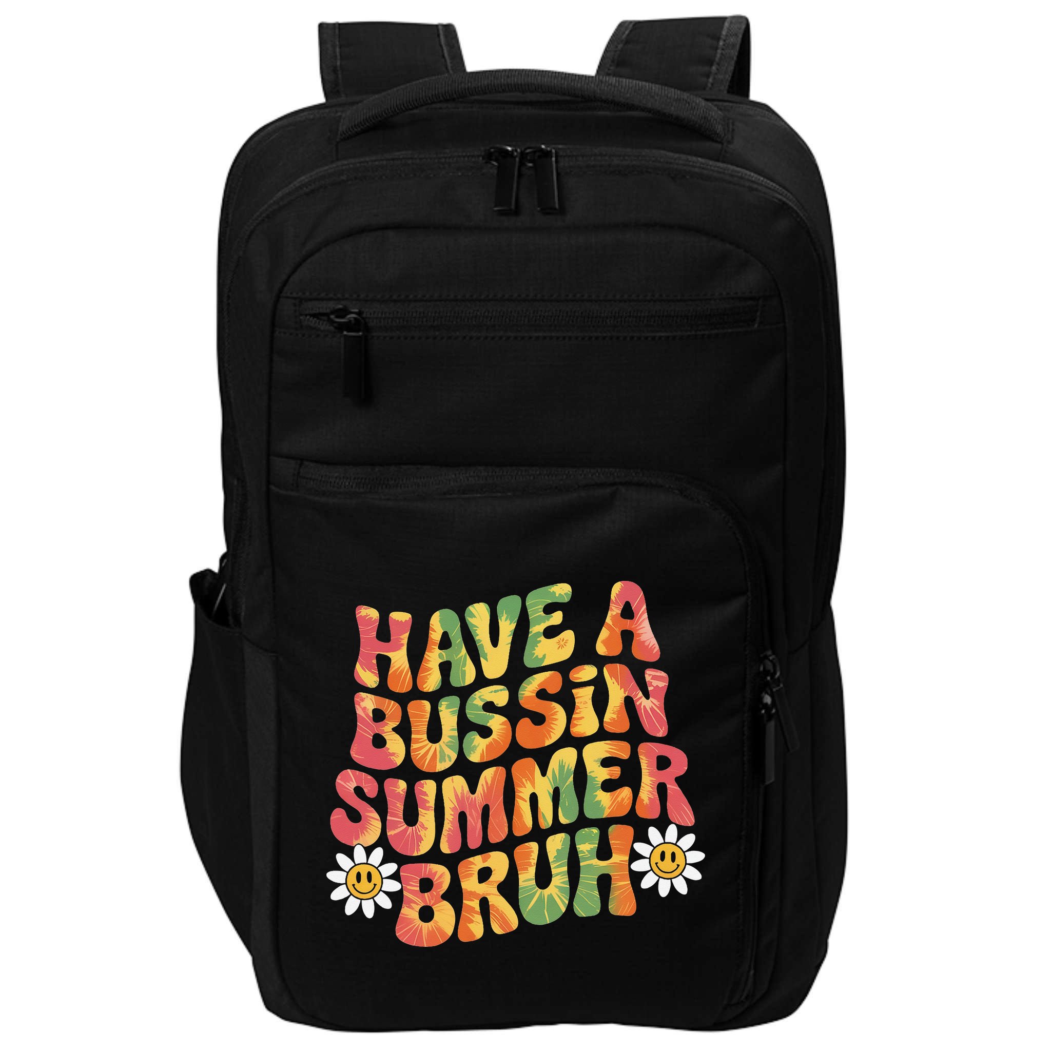 Have A Summer Bruh Funny Teacher Last Day Of School Impact Tech Backpack