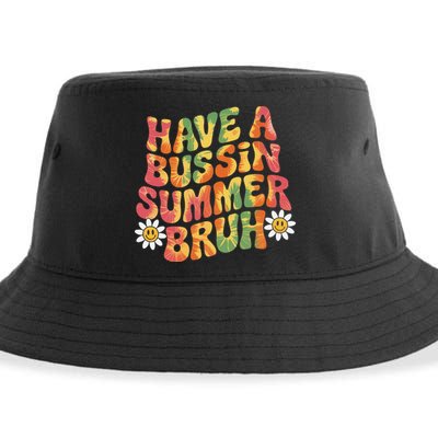 Have A Summer Bruh Funny Teacher Last Day Of School Sustainable Bucket Hat