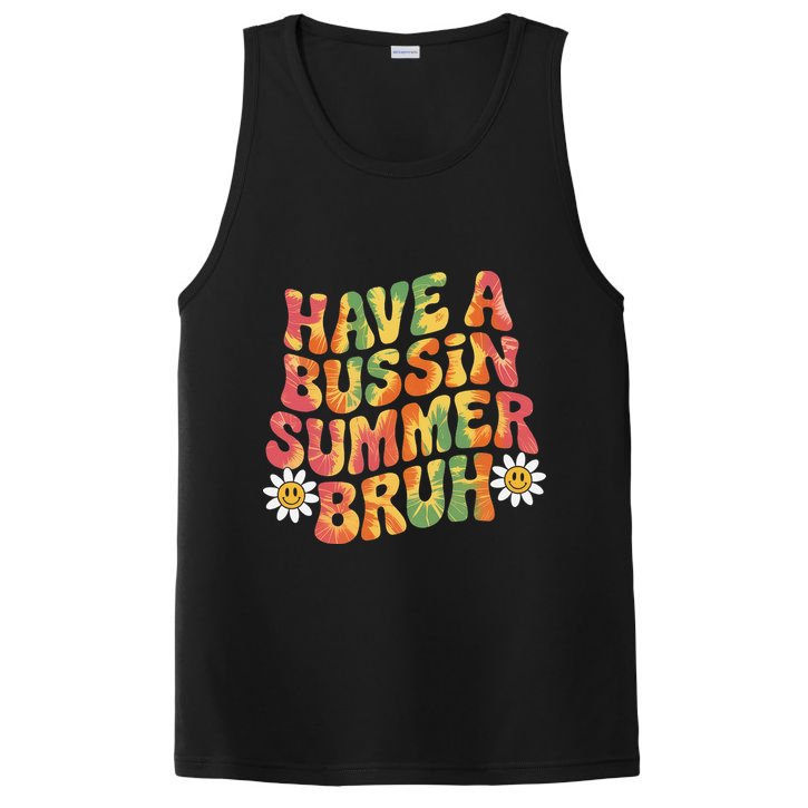 Have A Summer Bruh Funny Teacher Last Day Of School PosiCharge Competitor Tank