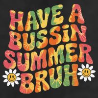 Have A Summer Bruh Funny Teacher Last Day Of School Golf Towel