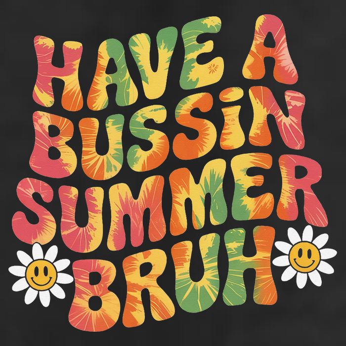 Have A Summer Bruh Funny Teacher Last Day Of School Golf Towel