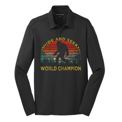 Hide And Seek World Champion Silk Touch Performance Long Sleeve Polo