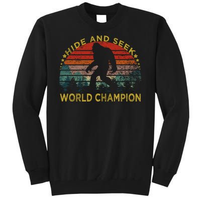 Hide And Seek World Champion Tall Sweatshirt