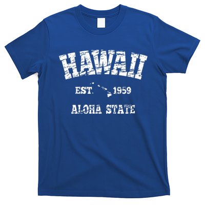Hawaiian Aloha State Vintage Hawaiian Islands  T-Shirt