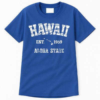 Hawaiian Aloha State Vintage Hawaiian Islands  Tall T-Shirt