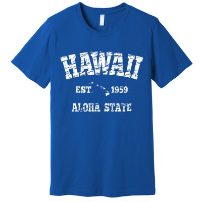 Hawaiian Aloha State Vintage Hawaiian Islands  Premium T-Shirt