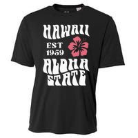 Hawaii Aloha State 1971 Aesthetic Beach Summer Cooling Performance Crew T-Shirt