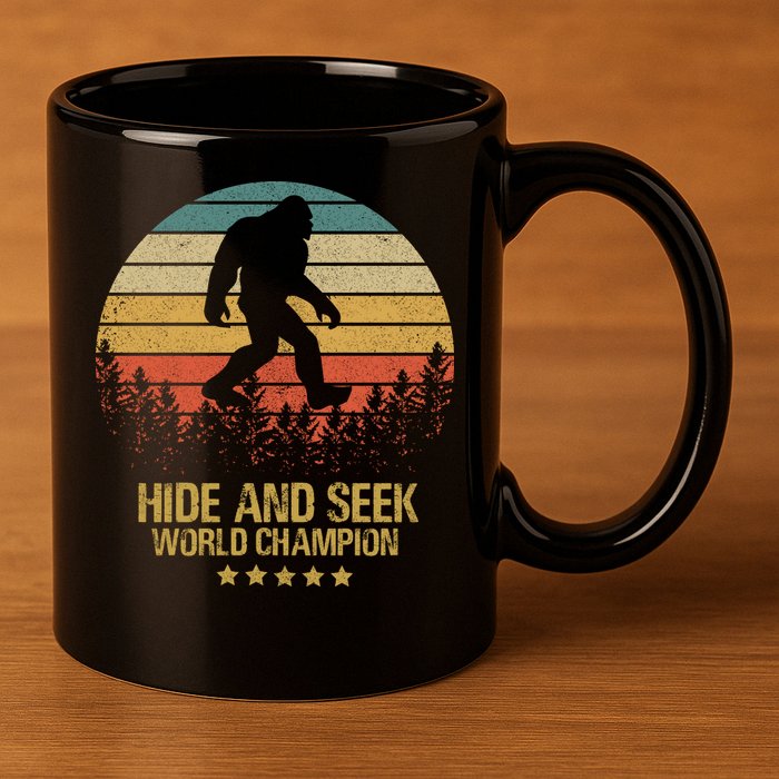 Hide And Seek World Champion Sasquatch 11oz C Handle Ceramic Mug