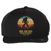 Hide And Seek World Champion Sasquatch Wool Snapback Cap