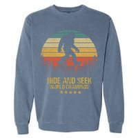 Hide And Seek World Champion Sasquatch Garment-Dyed Sweatshirt