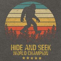 Hide And Seek World Champion Sasquatch Cotton Canvas Backpack