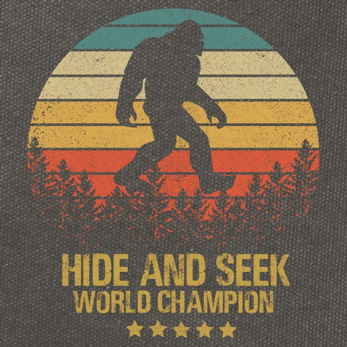 Hide And Seek World Champion Sasquatch Cotton Canvas Backpack