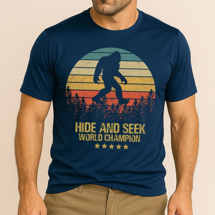 Hide And Seek World Champion Sasquatch Performance Shirt