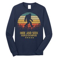 Hide And Seek World Champion Sasquatch Long Sleeve Shirt