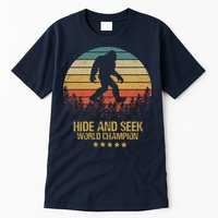 Hide And Seek World Champion Sasquatch Tall T-Shirt