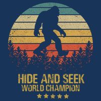 Hide And Seek World Champion Sasquatch Drawstring Bag