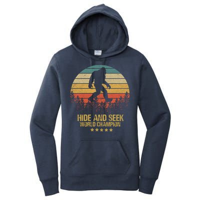 Hide And Seek World Champion Sasquatch Women's Pullover Hoodie