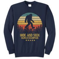 Hide And Seek World Champion Sasquatch Tall Sweatshirt