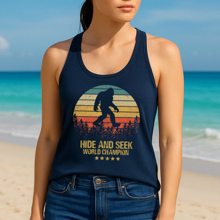 Hide And Seek World Champion Sasquatch Womens Tank Top