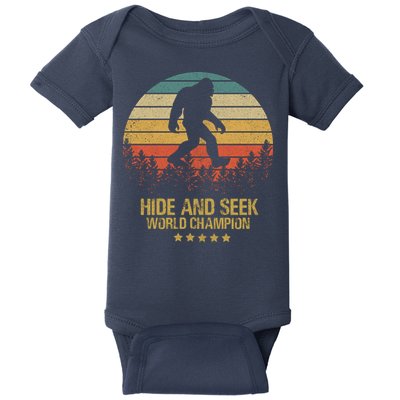 Hide And Seek World Champion Sasquatch Baby Bodysuit